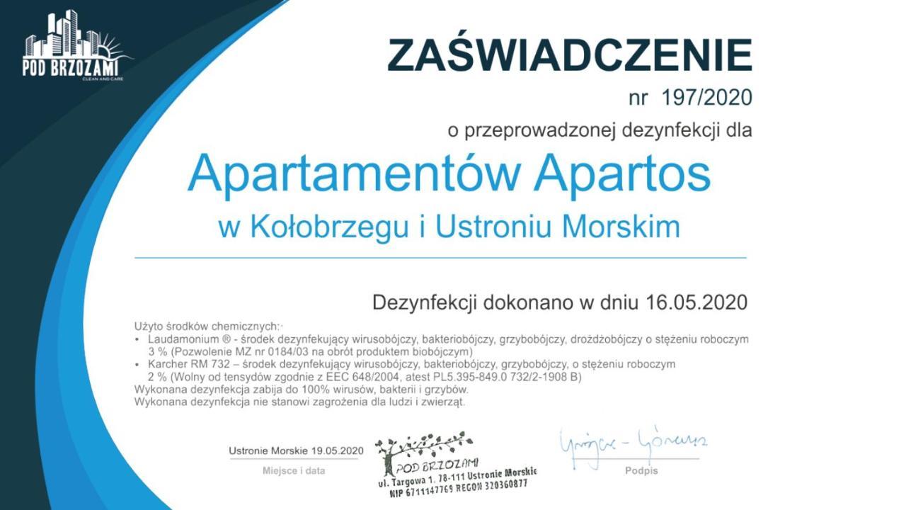 Apartos Blizej Morza Kołobrzeg Exterior foto